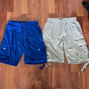Champs brand sweat cargo shorts